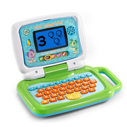 LeapFrog convertible toddler learning toy screen swiveling into an interactive tablet