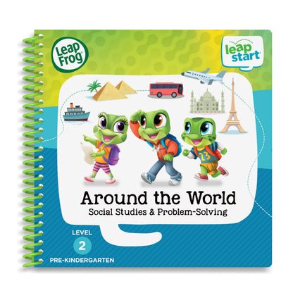 LeapFrog LeapStart four pack bundle opened to show the included reward stickers and multi level interactive games.