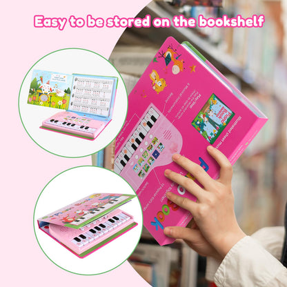 Quimsity children learning piano book packaged neatly for gifting purposes
