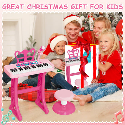 NEUBSAW imported kids musical keyboard package box layout for gifting