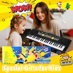 Drmukie educational music toy piano showing the record and playback function interface