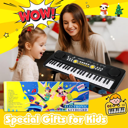 Drmukie educational music toy piano showing the record and playback function interface