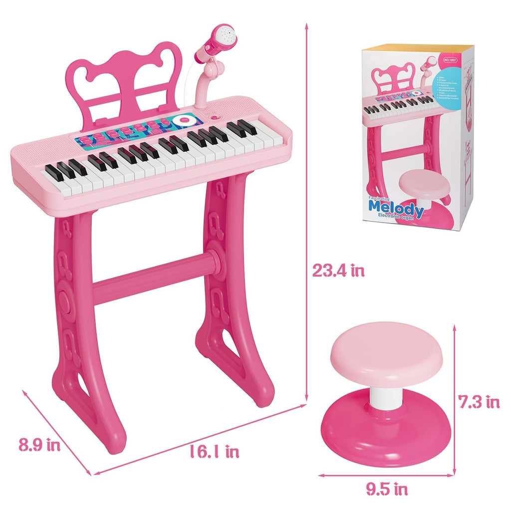 Exquisite gift packaging of the Baoli 37-key electronic keyboard toy for children birthdays