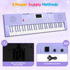 Packaging box of the authentic imported TWFRIC sixty one key upgrade kids piano toy