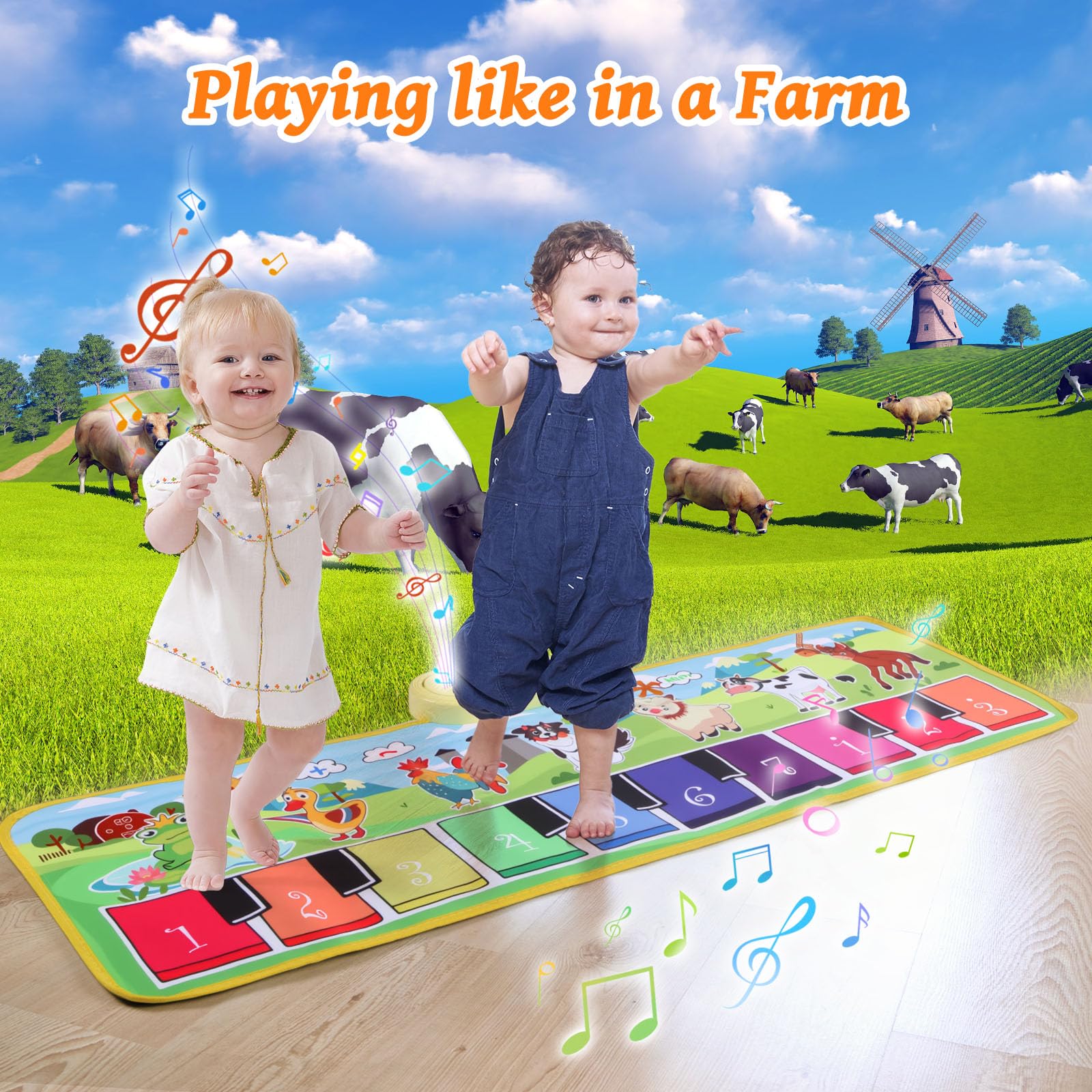 Foki sensory learning toy folded compactly to show its portable design