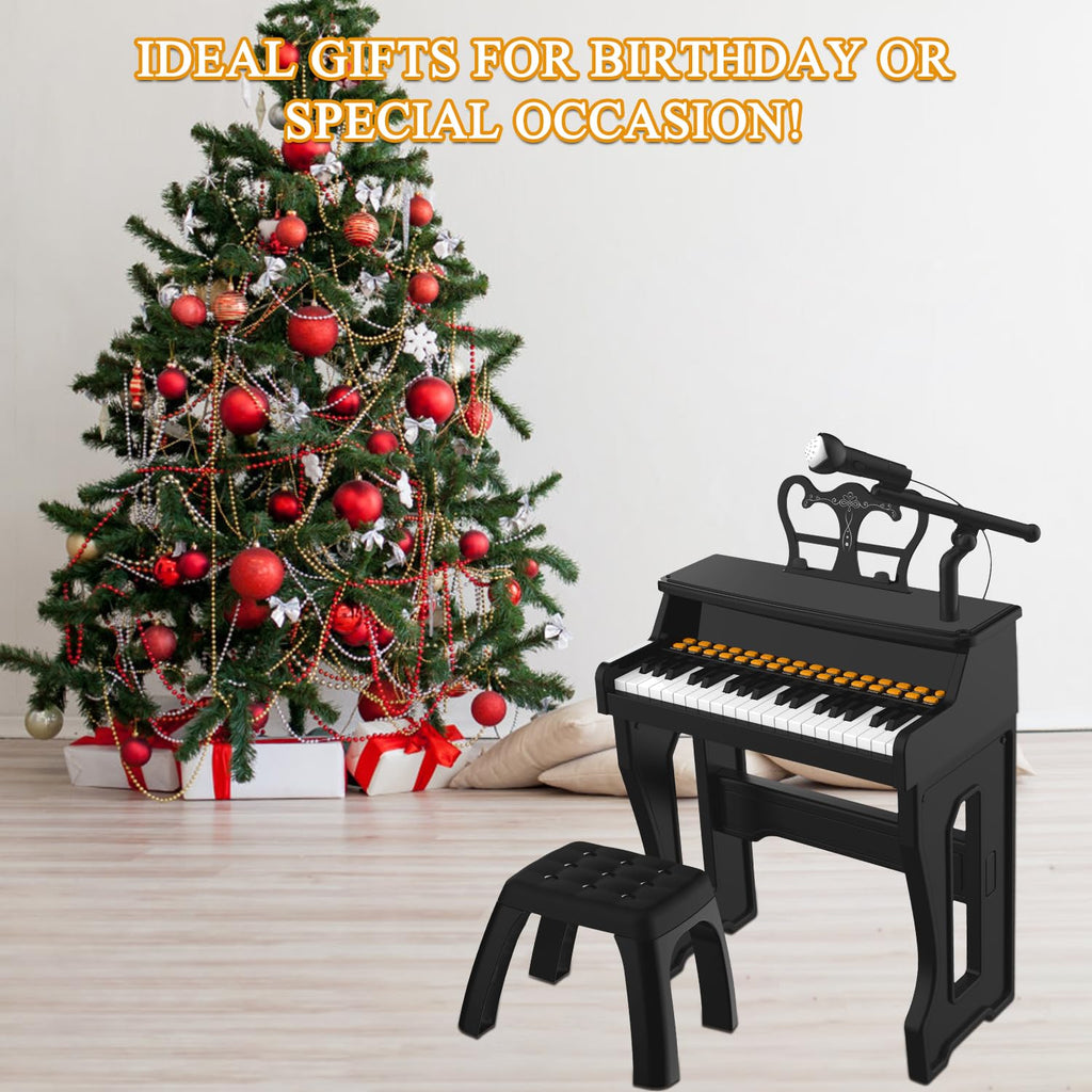 Dollox 37 key children piano toy being operated safely by a young child.