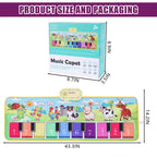 The integrated battery compartment and power control module of the mfcir imported children play mat