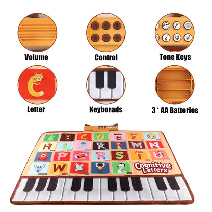 Bluejay musical keyboard mat sound control module and instrument selection keys