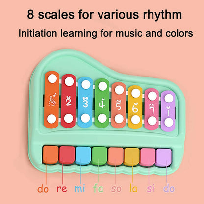 Kidara early learning developmental toy with two children mallets included side view