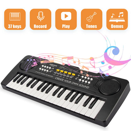 aPerfectLife toddler electronic musical toy with attached mini microphone for singing