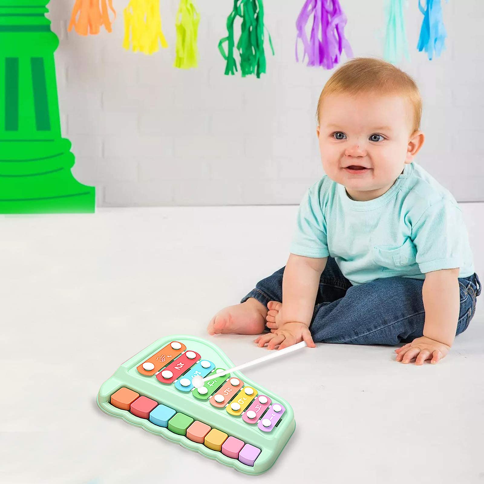 Kidara authentic imported toddler musical keyboard toy packaged presentation view