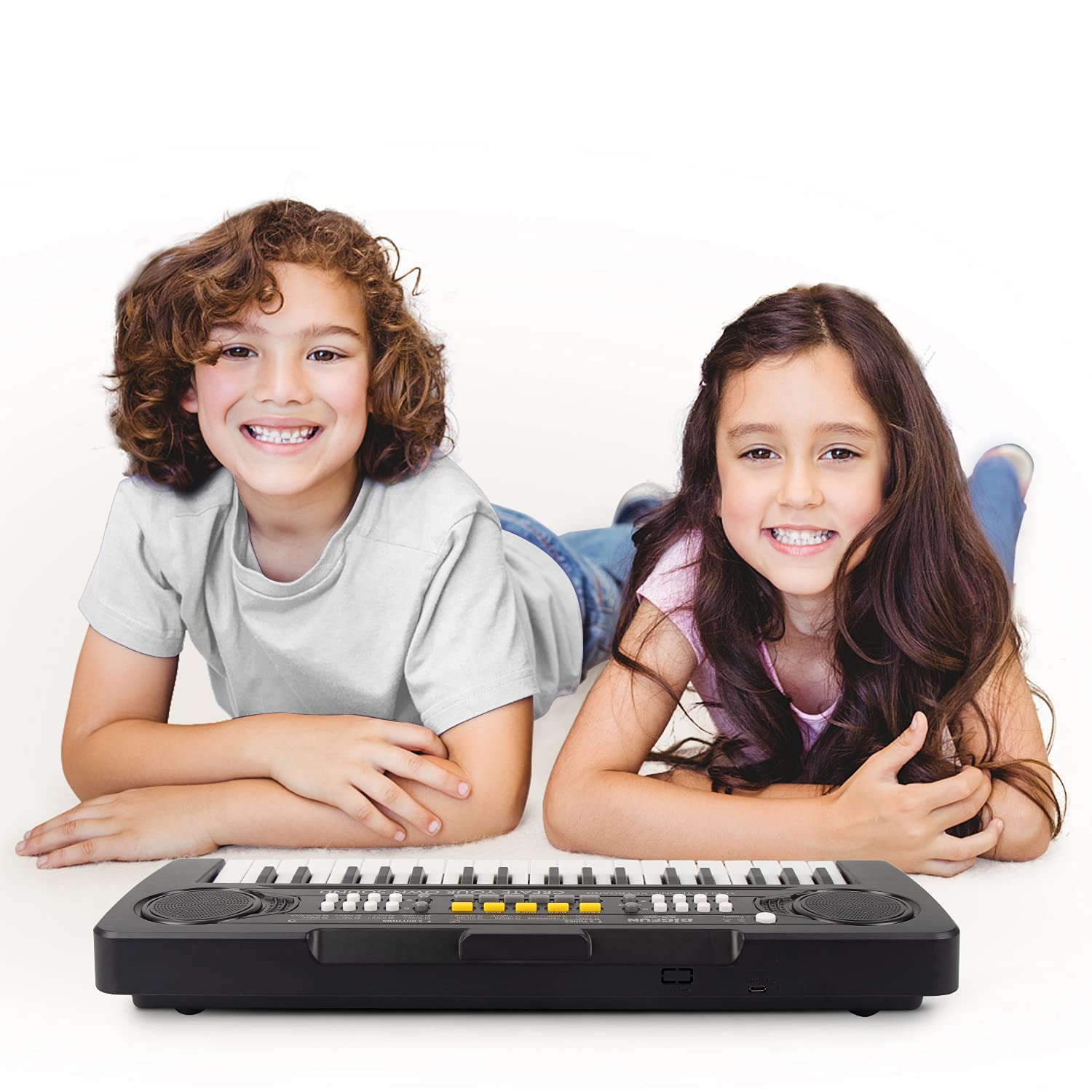 aPerfectLife kids keyboard piano starter instrument packaged safely for young boys and girls