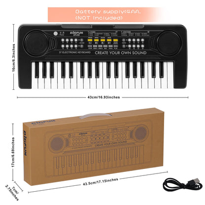 Raimy educational toy keyboard packaging box details