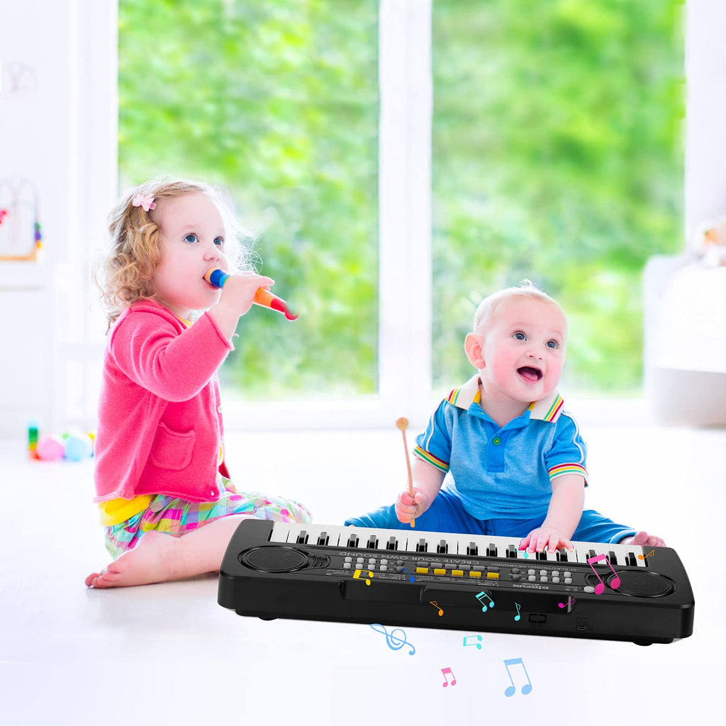 Raimy musical educational gift keyboard for boys and girls side profile