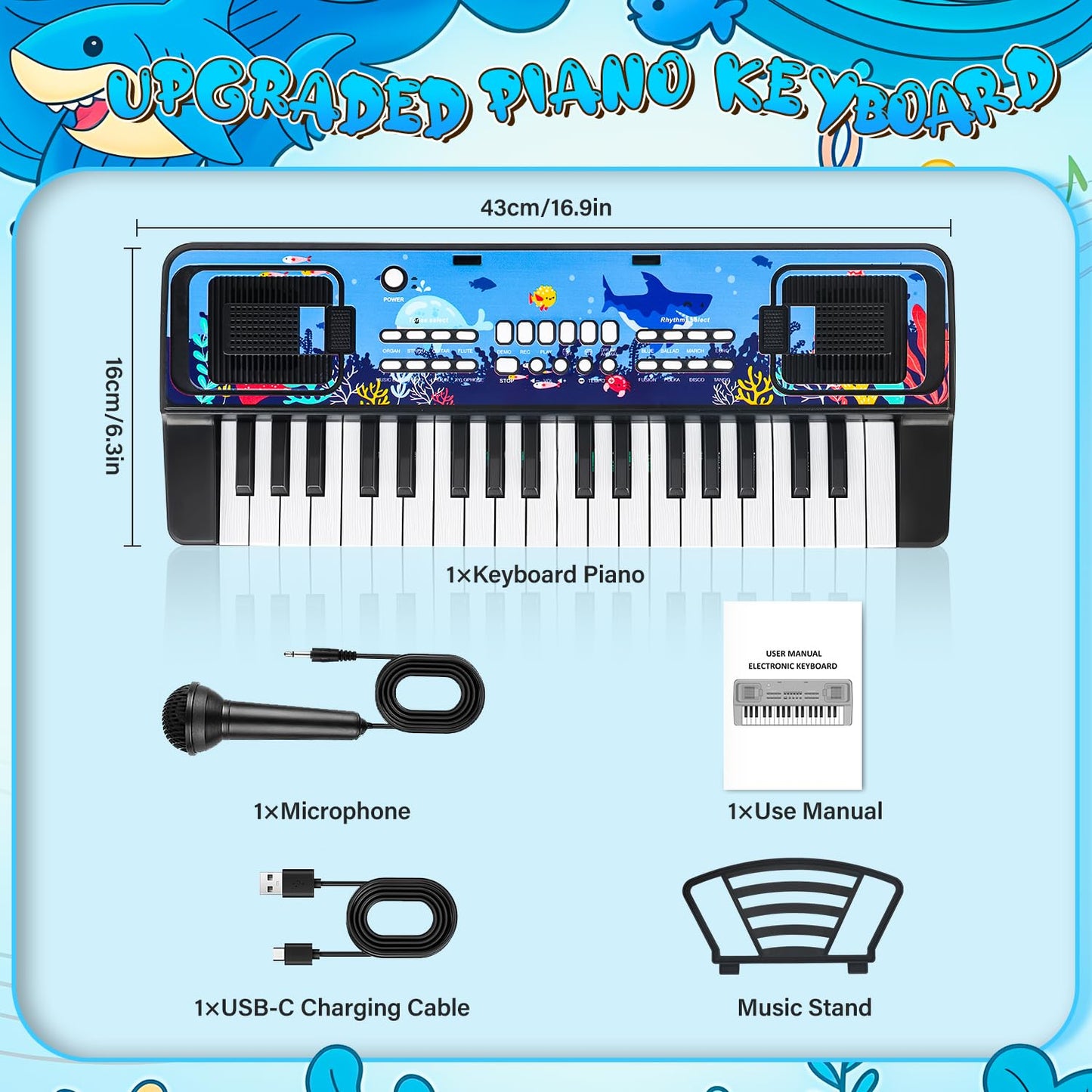 MusicForset educational music toy inside its child-safe protective product packaging box.