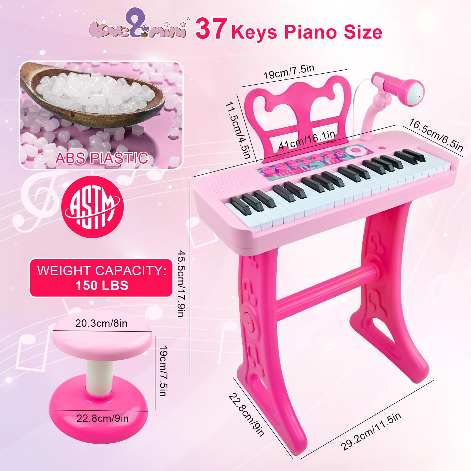 Full retail packaging presentation box of the imported USA educational music product.