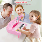 Love And Mini musical instruments for girls showing durable safe ABS plastic design