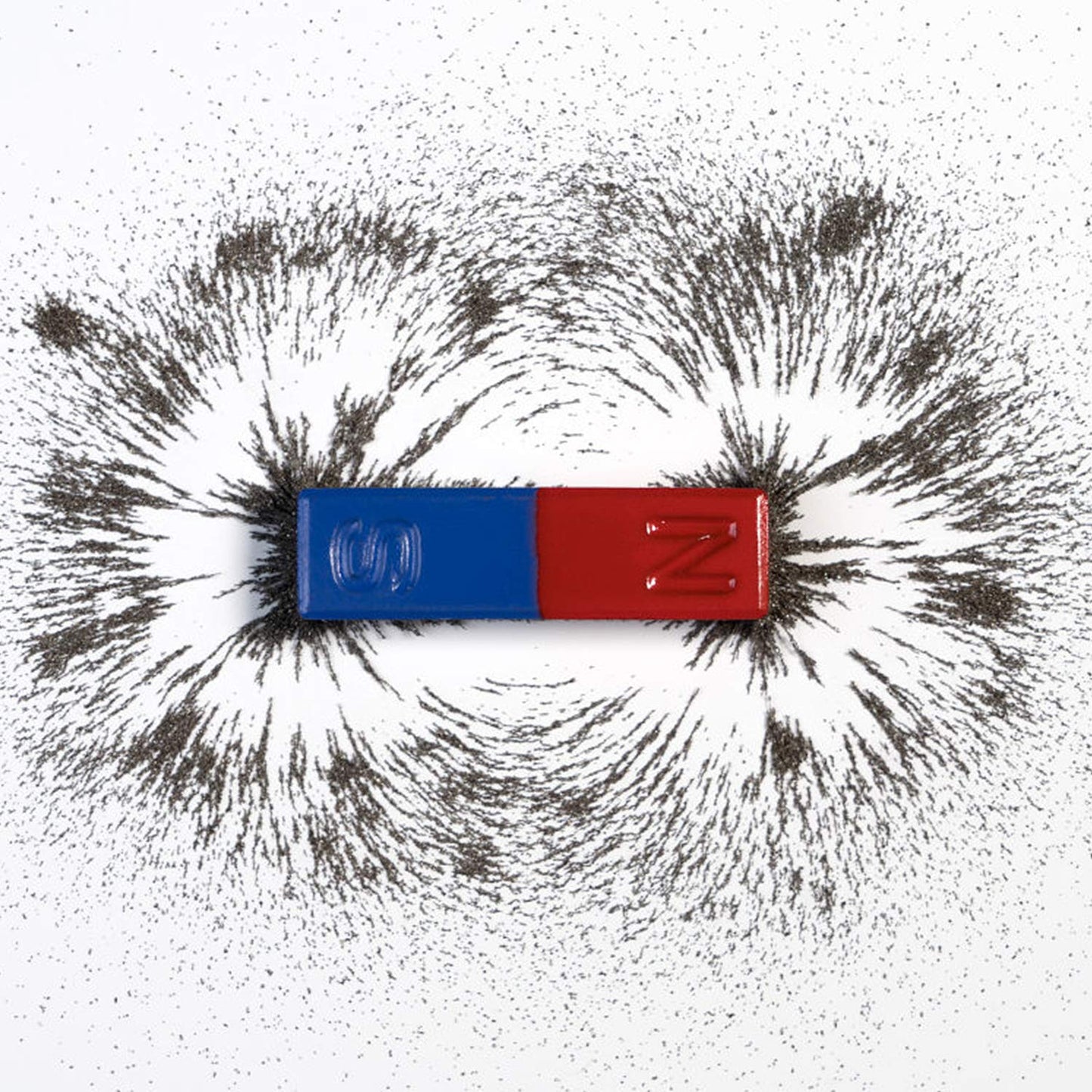 Clean and dry magnetic iron sand used for creative classroom physics learning and interactive student play