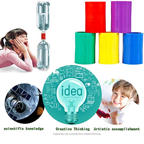Durable green science plastic adapters for school laboratory experiments and demonstrations