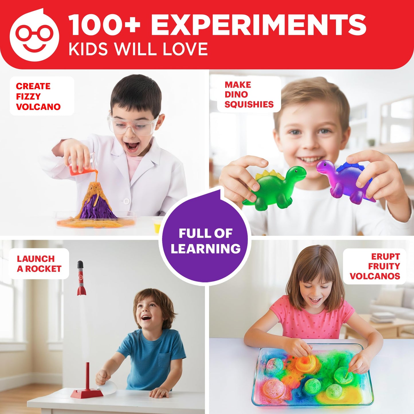 Child safe lab equipment including protective goggles and measuring tools from the Doctor Jupiter kit