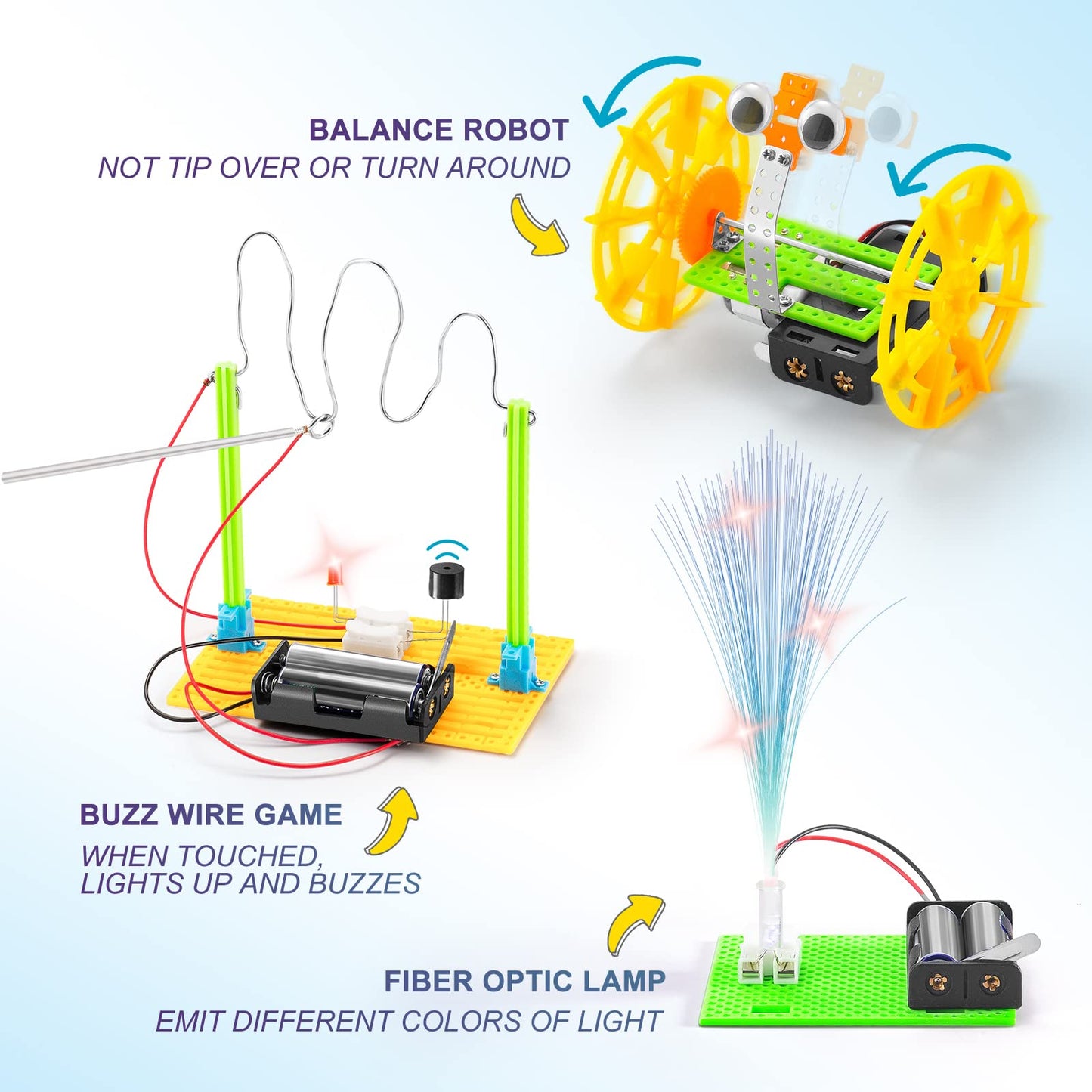 Automatic bubble machine project built using the DIY engineering building components.