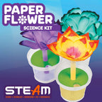 Detailed step by step instruction guide for wicking flower science experiment