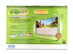 Multiple Uncle Milton ant farms connected together using the included clear expansion tubing