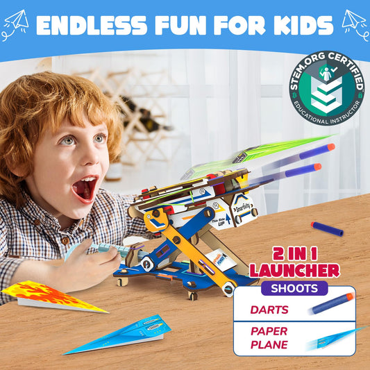Side angle of the Smartivity hydraulic science toy showing water syringes and connected tubes