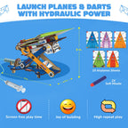 Children assembling the Smartivity sustainable wood educational building kit step by step