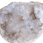 Assorted authentic geode rocks demonstrating the medium size variation between one and one and a half inches.