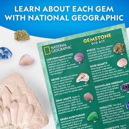Educational geological learning guide containing factual science data