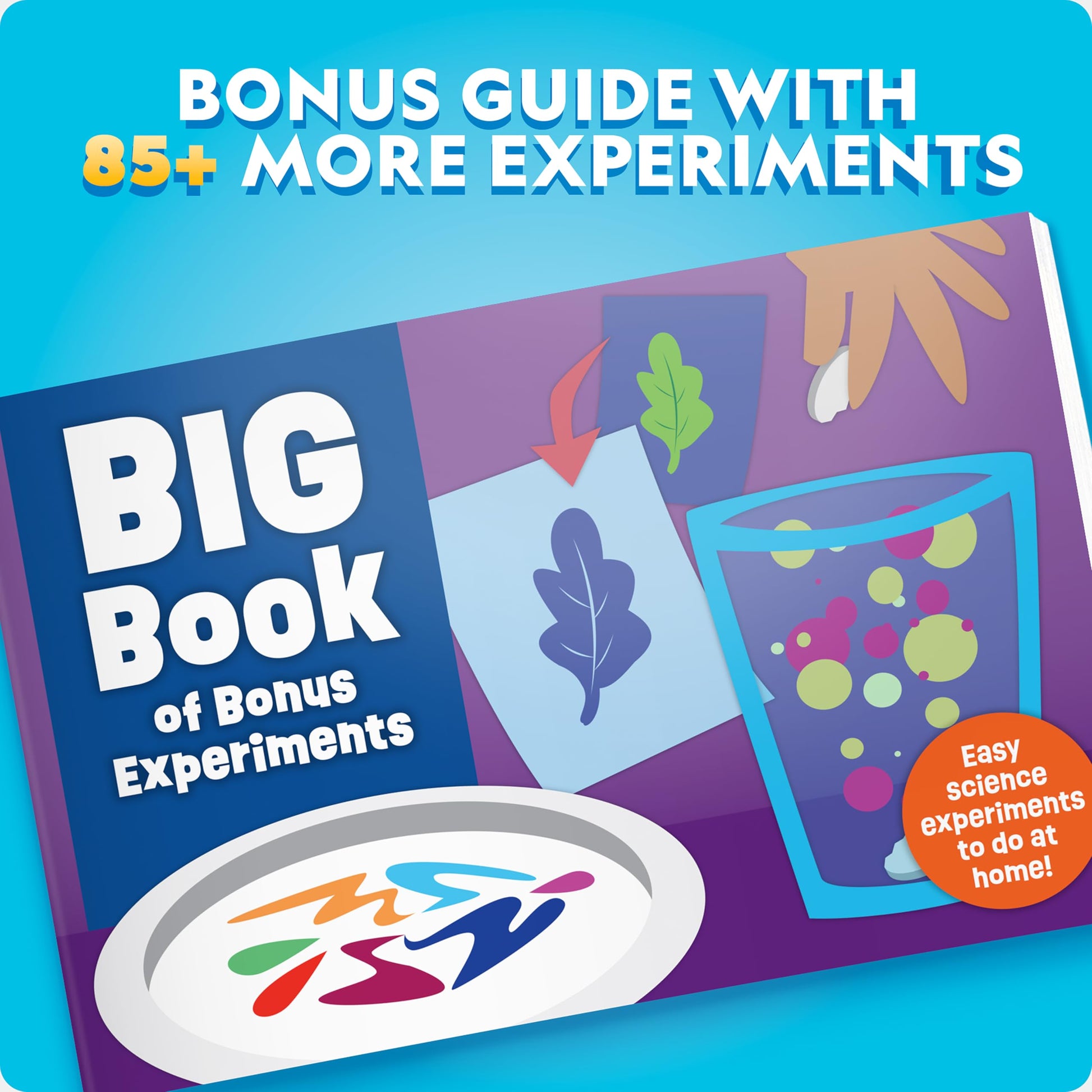 Full color illustrated educational guide book included in the National Geographic Earth Science STEM set.