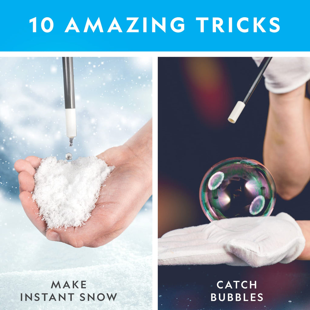 National Geographic Science Magic Kit box opening revealing inclusive tools and white performance gloves