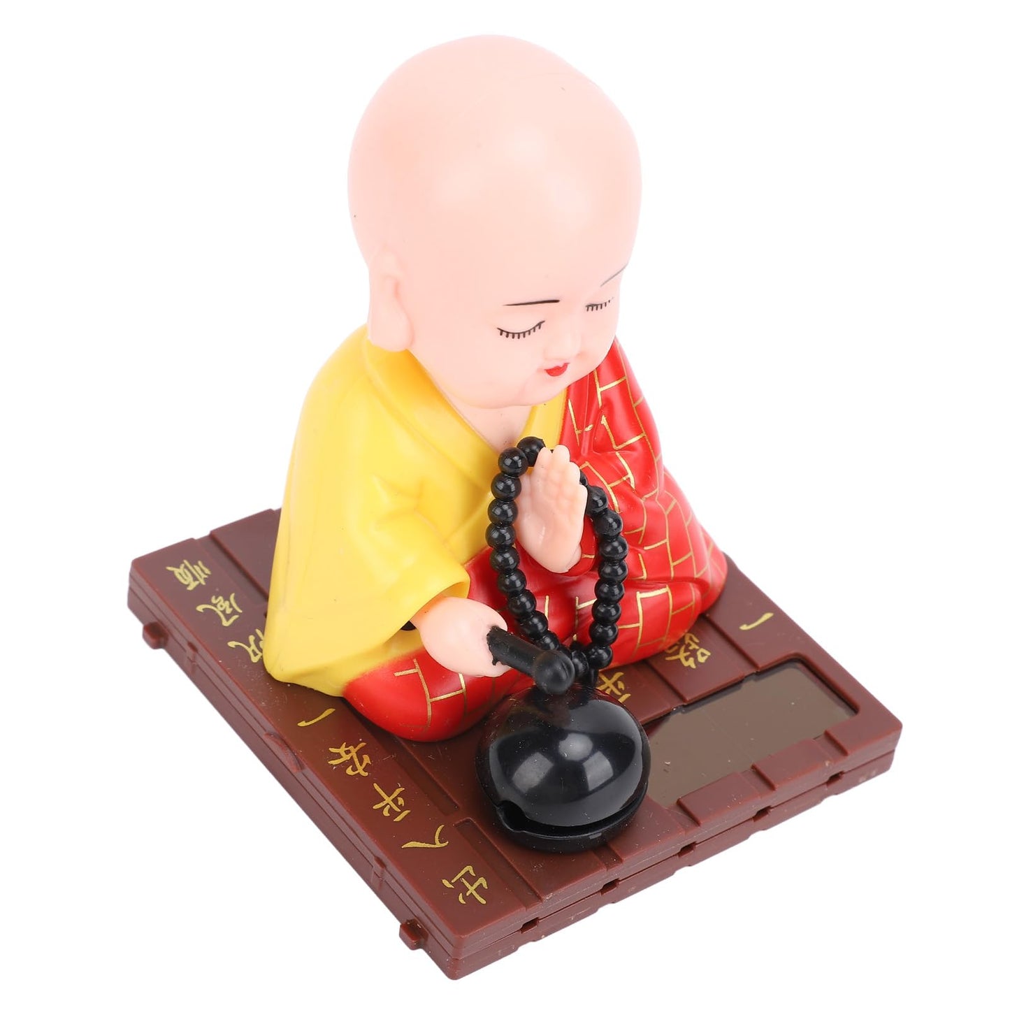 Tyenaza Vastu Feng Shui Monk Statue highlighting premium finish and vibrant colors.