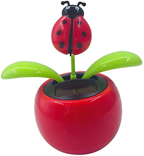 Taotenish animated dancer ladybug ornament side view illustrating compact durable design