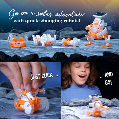Three wheeled rolling trike robot vehicle constructed using the modular gear system