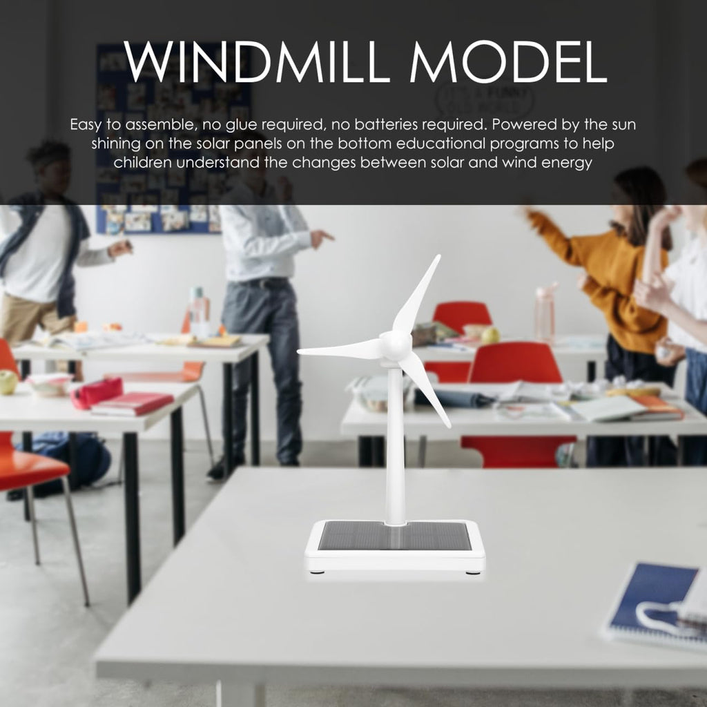 Side profile of Kisangel renewable energy teaching tool showing the connection rod setup