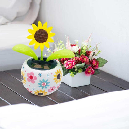 JJLFresheners eco friendly solar novelty flower dancing toy for educational physics demonstrations