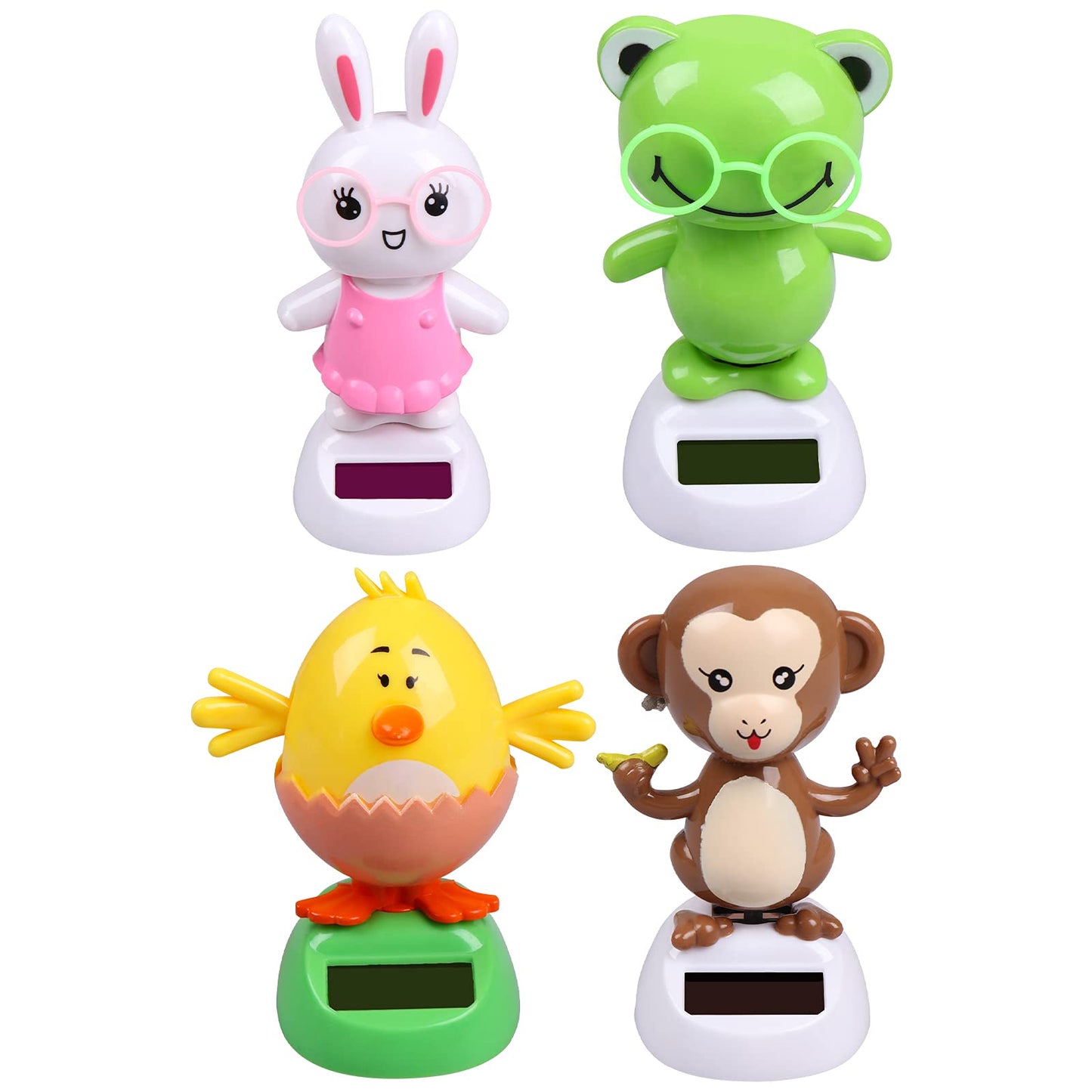 Welecom portable window frog sun catcher showing the durable plastic material construction.