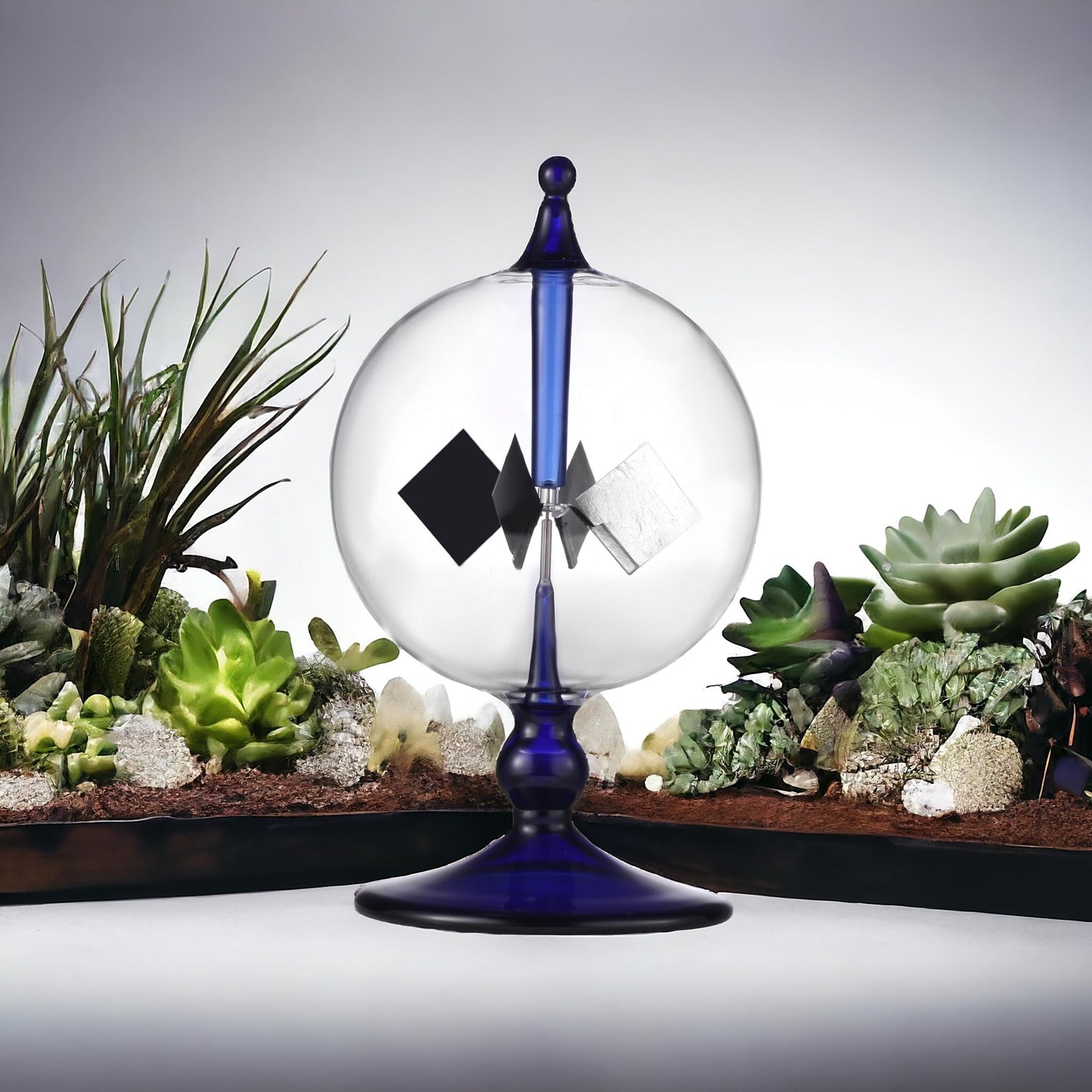 DORAMI blue solar energy light radiation meter aesthetic room decor display