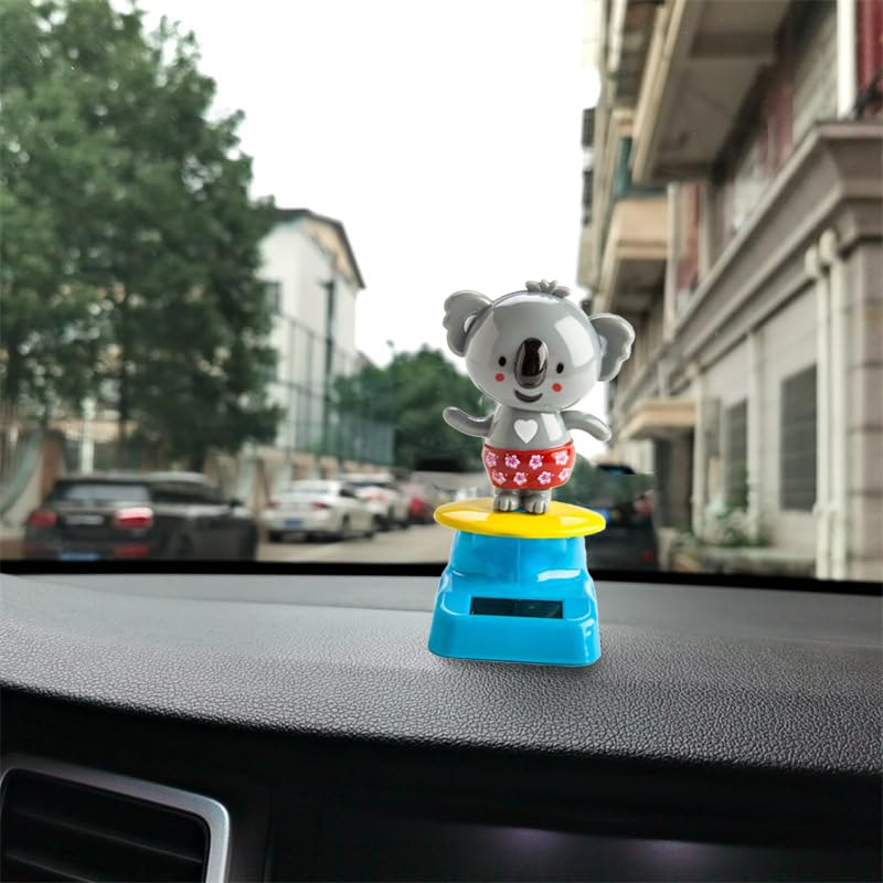 Stress relief cute koala swinging dancer ornament packaging presentation