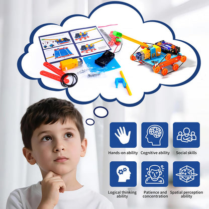 WESAYEE STEM building set packaging box showing age recommendations and safety disclosures.