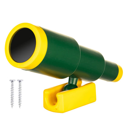 PLAYBERG playground pirate ship telescope showing full eleven inch length dimensions for backyard climbing structures