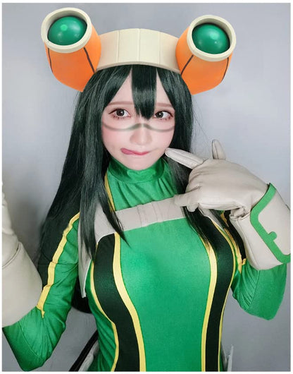 Side view of the lightweight synthetic My Hero Academia telescope prop headgear