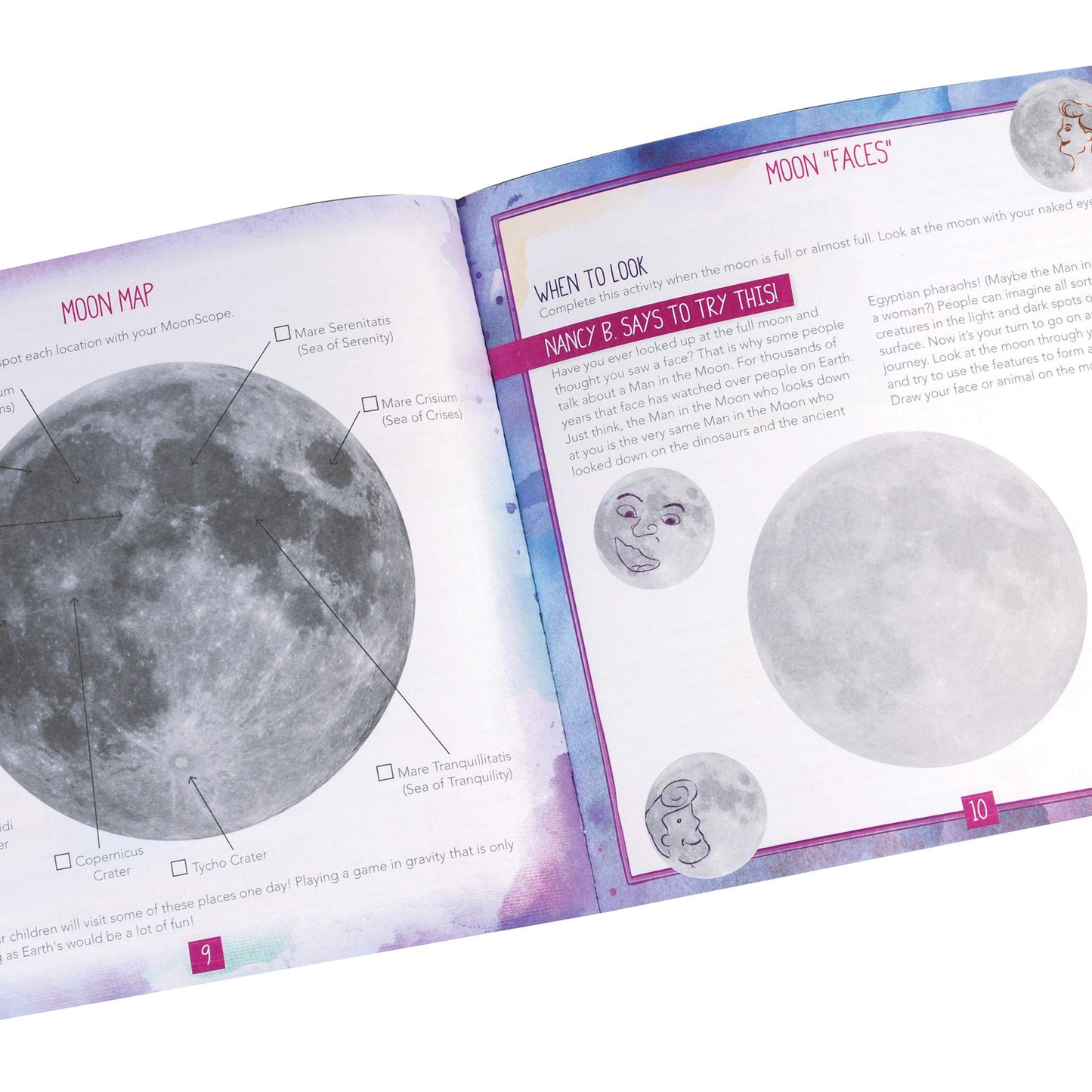 Close-up view of the Educational Insights MoonScope focus knob and all-glass lens assembly for high magnification.