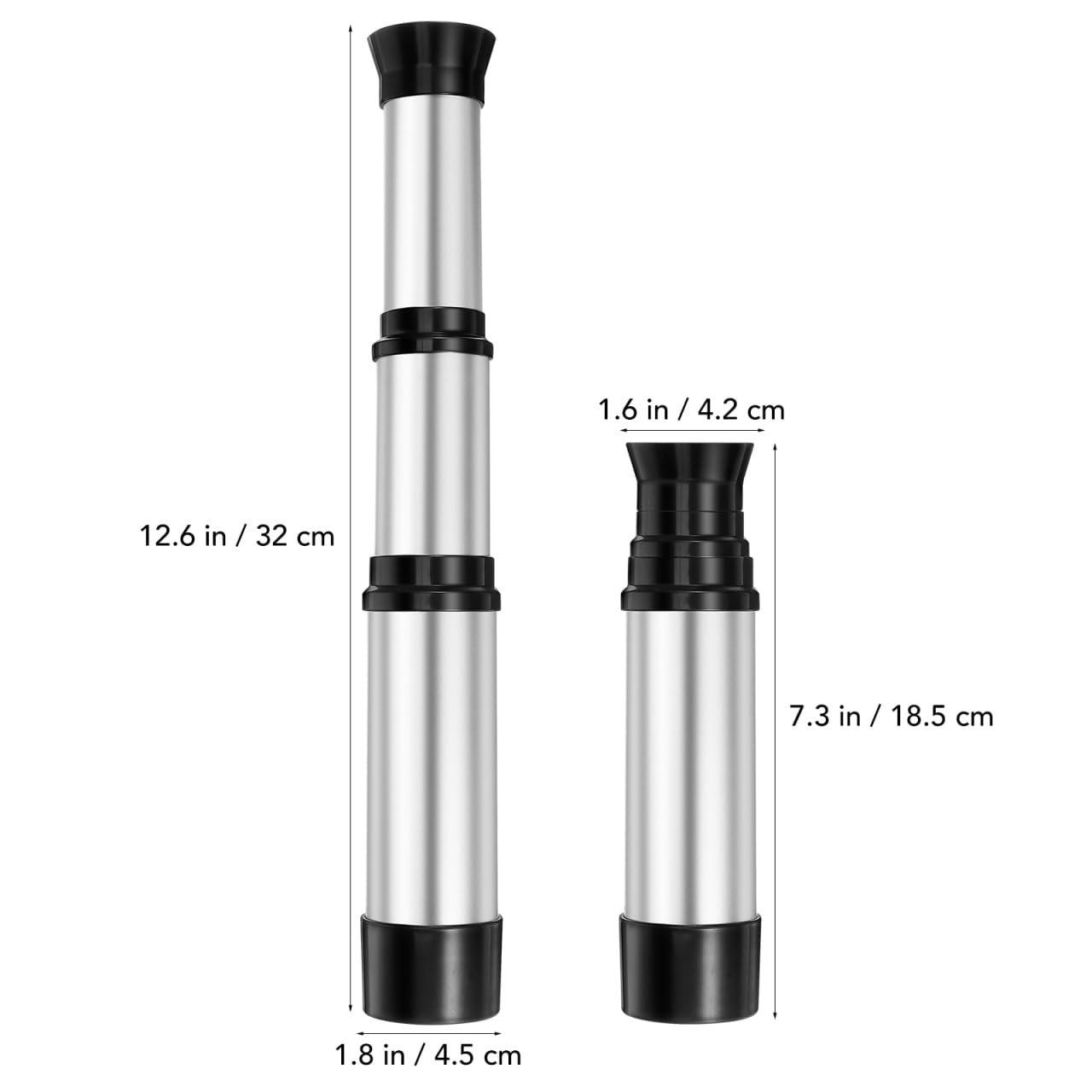 SAFIGLE children spyglass monocular collapsed for portable pocket storage