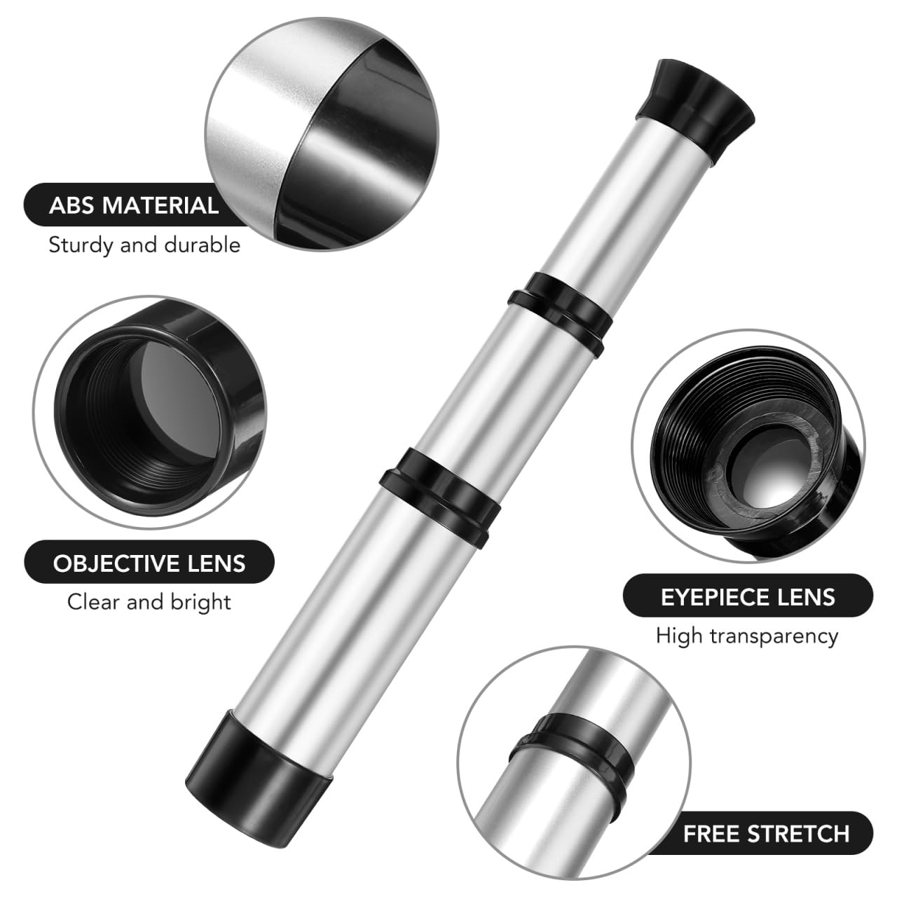 SAFIGLE adventure game telescope toy alongside themed party decorations