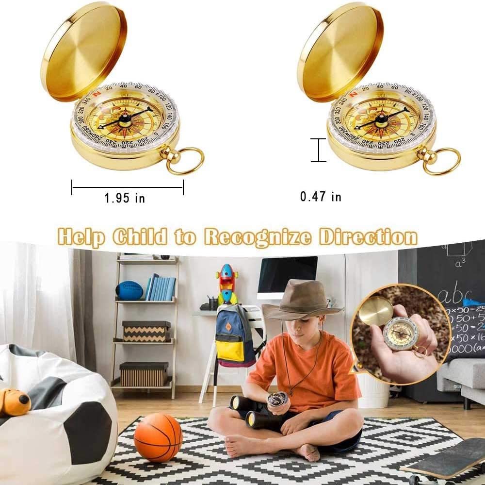 Aubric toy spyglass set for children birthday gifts and outdoor treasure hunt games
