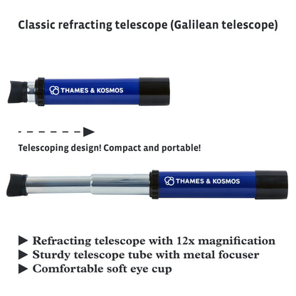 Thames & Kosmos My Discovery Telescope close up of the soft shell silicone eye cup.