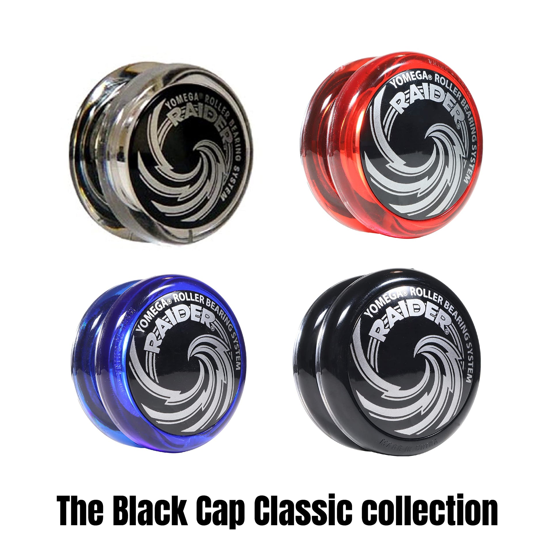 Yomega Raider ball bearing yoyo with extra string accessories